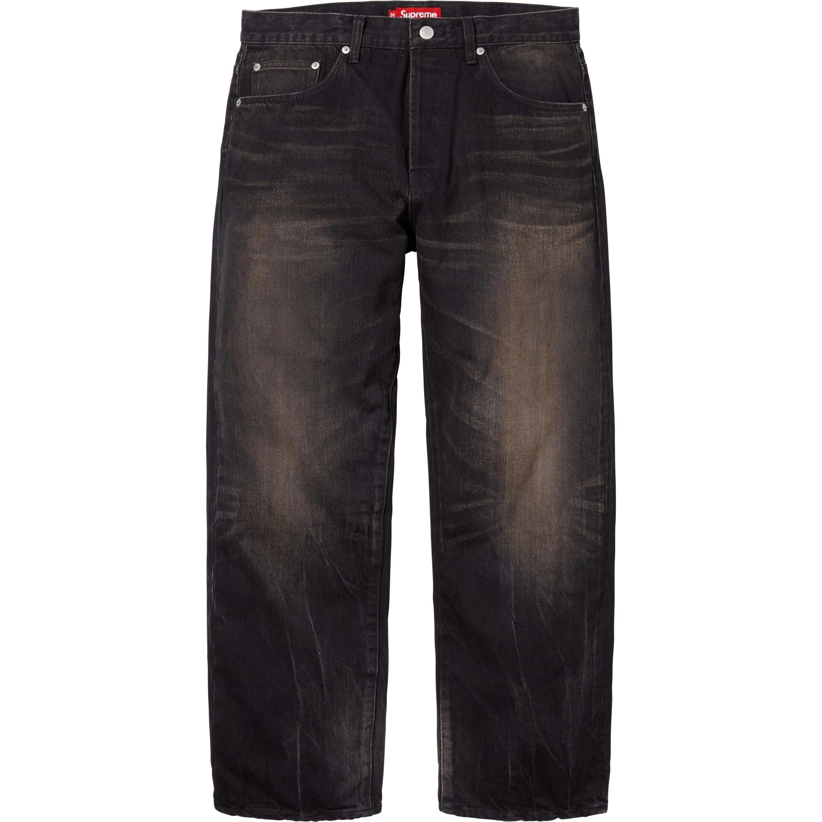 Distressed Loose Fit Selvedge Jean view 12